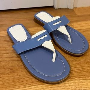 NWOT blue sandals!